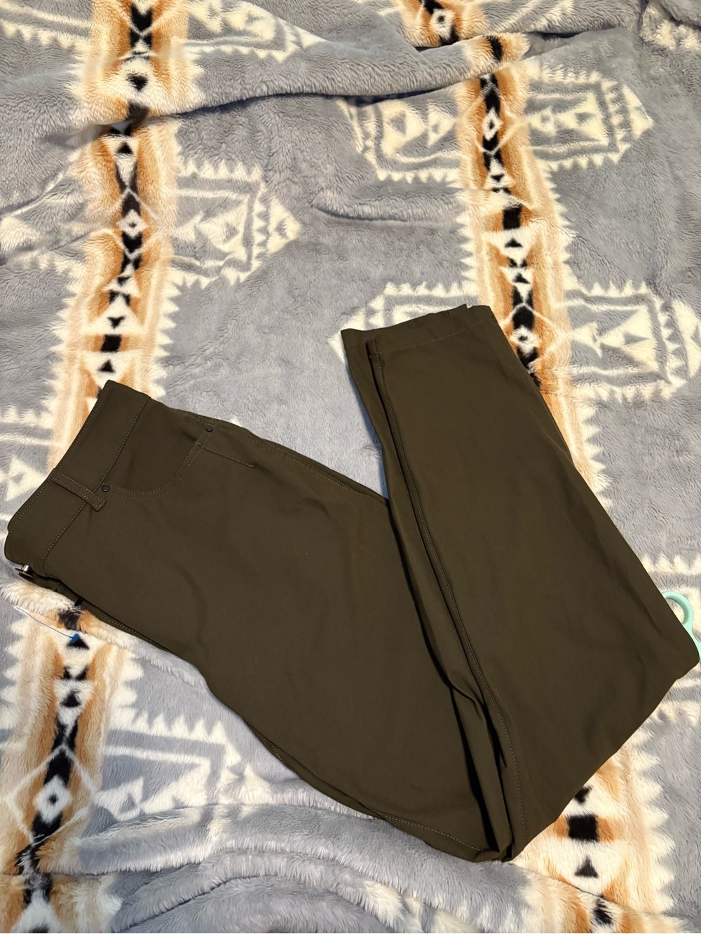 lululemon athletica Olive Stretch Ponte Pants